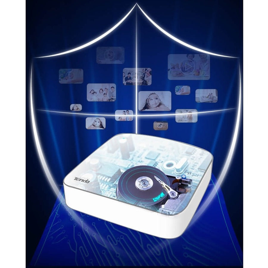 Tenda 8 Channel HD Network Video Recorder - 10 TB HDD