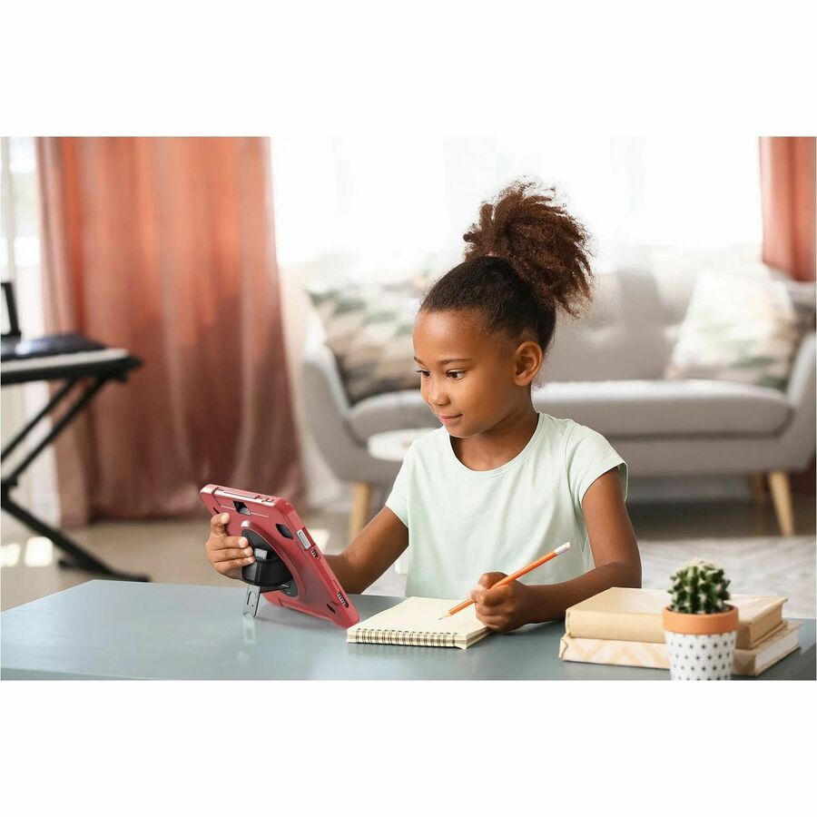 CTA Digital Rugged Carrying Case for 10.9" Apple iPad (10th Generation) Tablet - Red