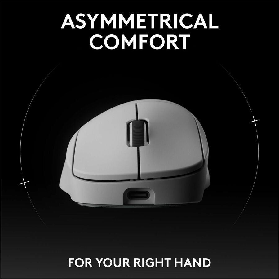 Logitech G PRO X SUPERLIGHT 2 DEX LIGHTSPEED Wireless Gaming Mouse, 60g Pro-Grade Lightweight Mouse With 5 Programmable Buttons, 32k DPI Sensor, USB-C Charging, for