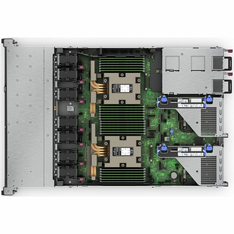 HPE SMART CHOICE ProLiant DL365 G11 1U Rack Server - 2 x AMD EPYC 9354 3.25 GHz - 384 GB RAM - NVMe Controller