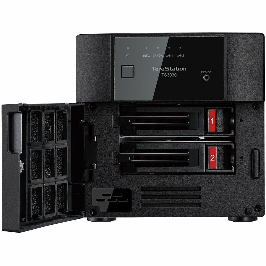 BUFFALO TeraStation 3230DN 2-Bay Secure SMB Desktop NAS 4TB (2x2TB) with Hard Drives Included