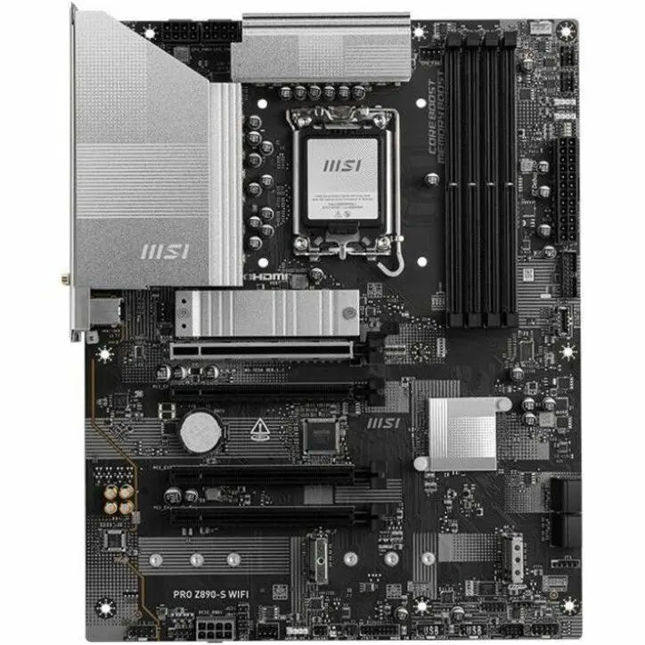 MSI PRO Z890-S WIFI ATX MOTHERBOARD LGA 1851 for Intel Core Ultra CPU