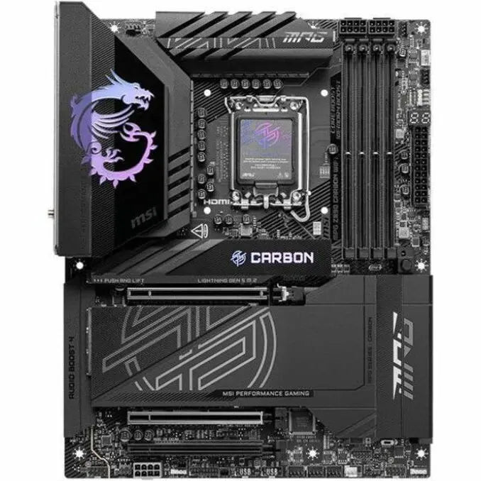 MSI MPG Z890 CARBON ATX GAMING MOTHERBOARD LGA 1851 for Intel Core Ultra CPU