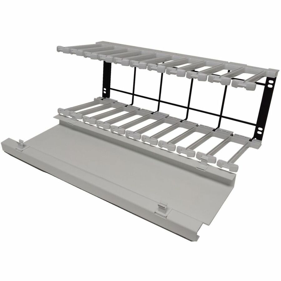 LEGRAND MM20 HORIZONTAL MANAGER, MM20HMF4RU-W, White