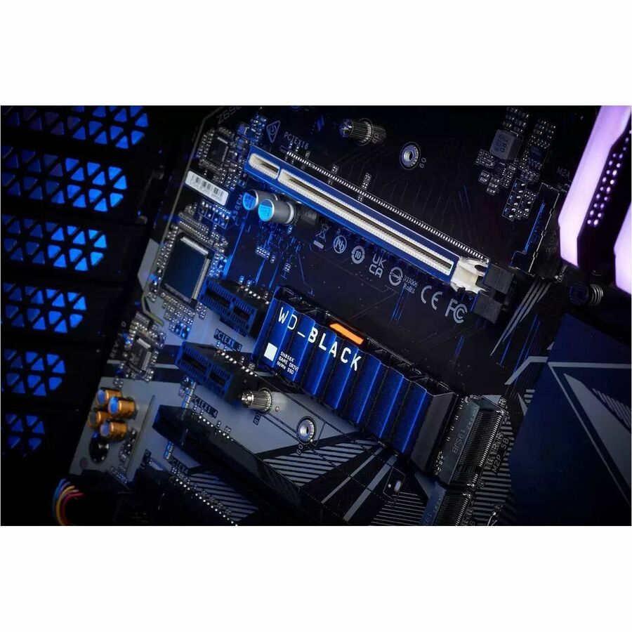 Western WD Black SN850X WDS800T2XHE 8 TB Solid State Drive - M.2 2280 Internal - PCI Express NVMe (PCI Express NVMe 4.0 x4)