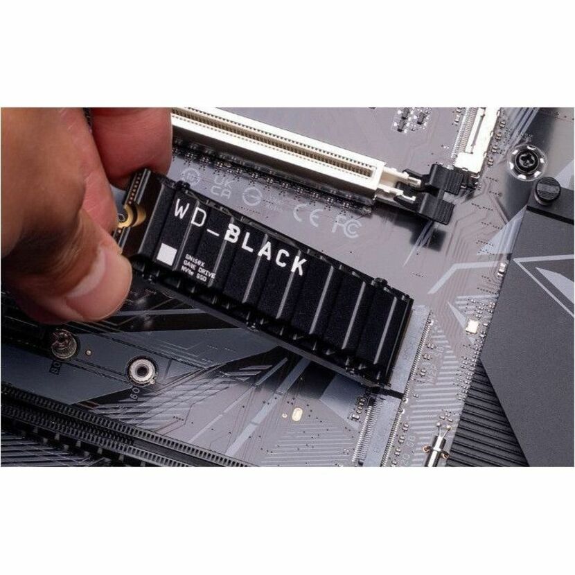 Western WD Black SN850X WDS400T2XHE-00BCA0 4 TB Solid State Drive - M.2 2280 Internal - PCI Express NVMe (PCI Express NVMe 4.0 x4)