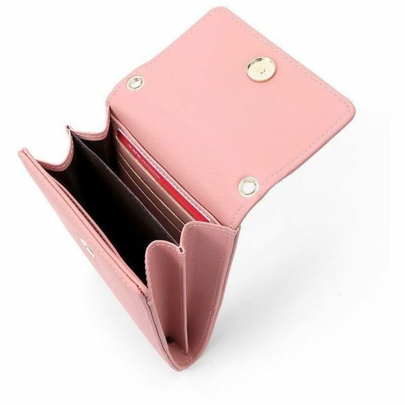 Champs LB-900-PINK, Iconic Collection - Rfid Blocking Smartphone Bag, 10.58 oz, LB900PINK