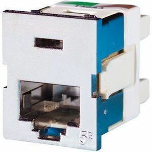 LEGRAND TRACJACKCLARITY5EFTP, Female, Environmental, Silver, TJS5E00