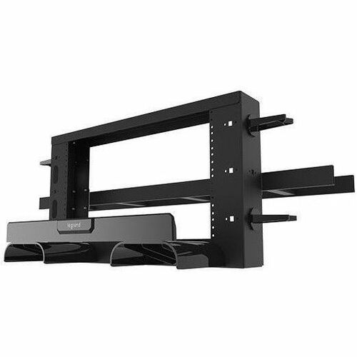 LEGRAND Ortronics Mighty Mo Overhead Cable Pathway Rack - 8RU - Black, MMOHR-8RU-B