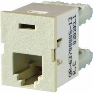 LEGRAND TJ6P6C110USOC ELEC IVY, Female, Ivory