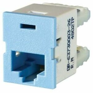 LEGRAND TJ8POS110T568A/BCT3LT BLU, Female, Blue