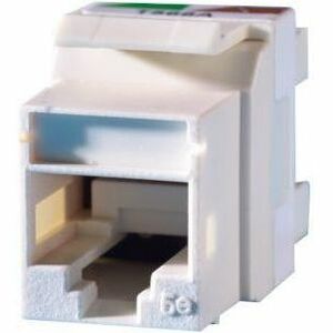 LEGRAND Ortronics Category 5e Keystone jack, Red, Female, KS5EA-42