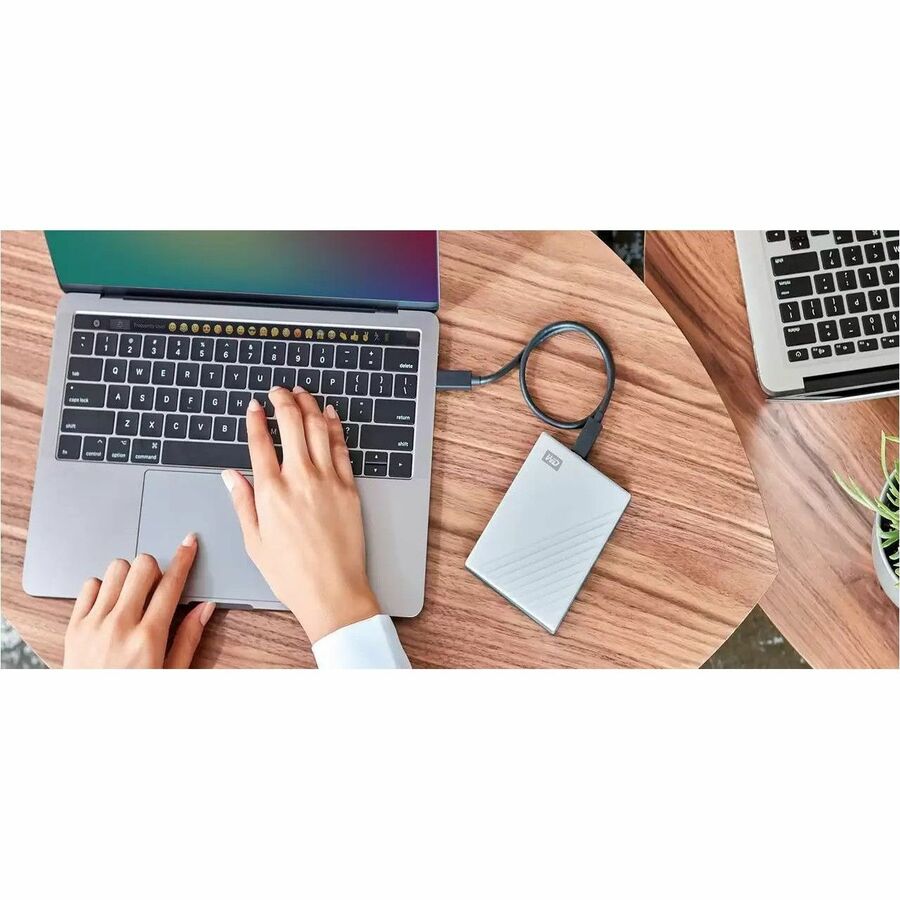 WD My Passport Ultra WDBGKC0060BSL-WESN 6 TB Portable Hard Drive - 2.5" External - Silver