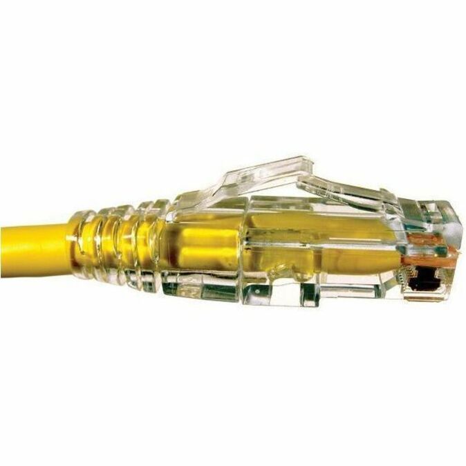 NSI EZ-RJ45 CAT6 STRAIN RELIEF, 1 x RJ-45 Network - Male, Clear