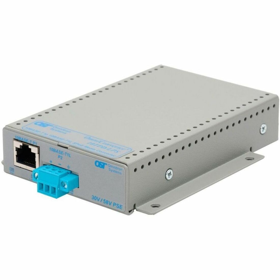 OMNITRON SINGLE PAIR ENET CONVERTER, 10Base-T1L, Ethernet
