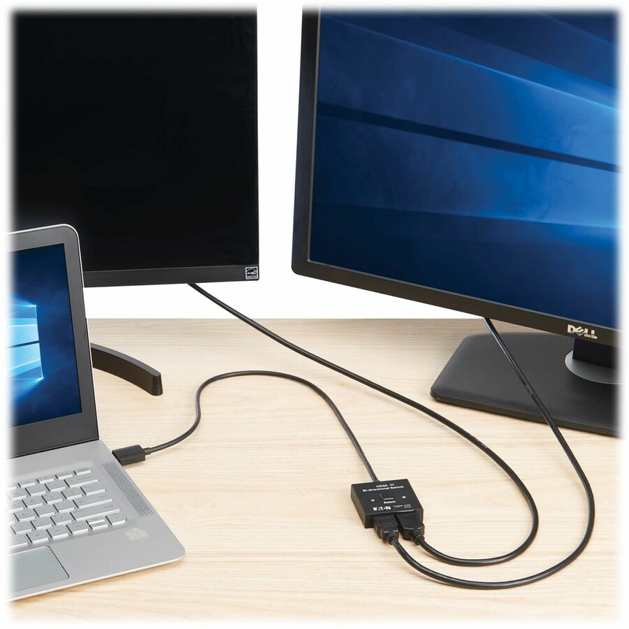 Eaton Tripp Lite Series 2x1 Bi-Directional HDMI Switch - 4K 60 Hz, HDR, HDCP Passthrough