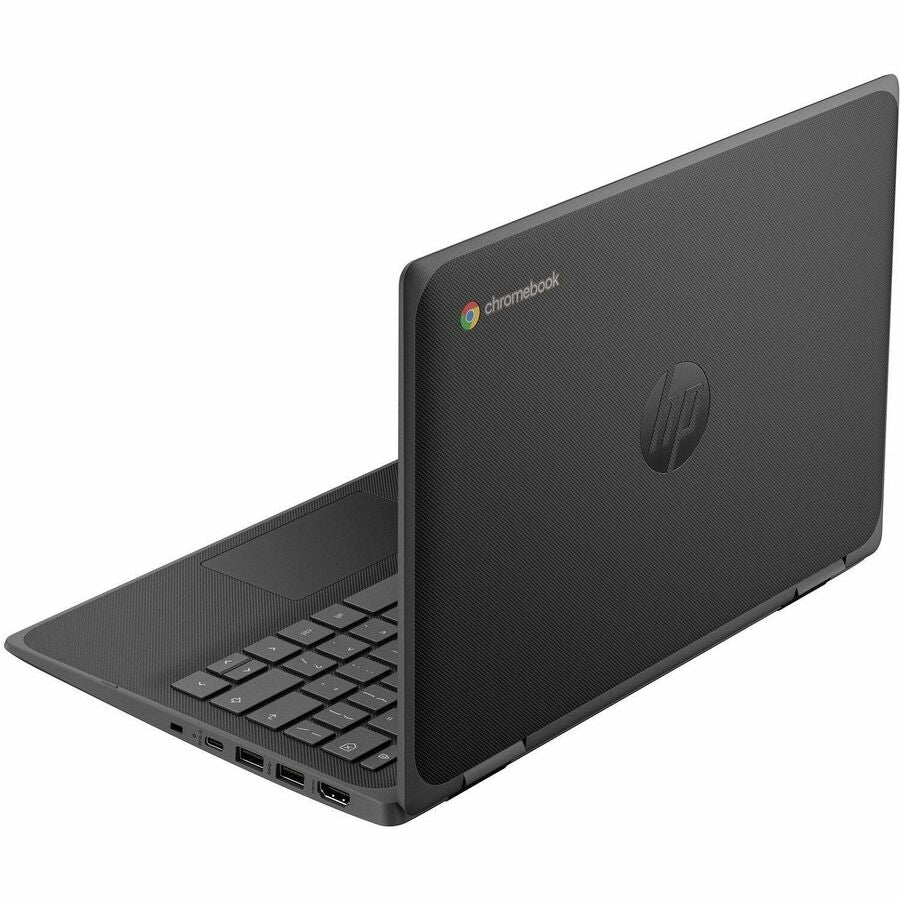 HP Fortis Flip G1i 11" Touchscreen Convertible 2 in 1 Chromebook - HD - Intel N-Series N150 - 8 GB - 128 GB Flash Memory - English Keyboard - Jet Black