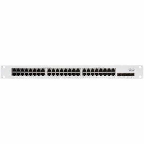 Meraki MS150-48LP-4X Ethernet Switch, 10 Gigabit Ethernet, 10GBase-X, 11.91 lb