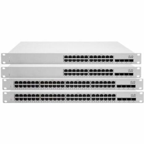Meraki MS150-24T-4G Ethernet Switch, 1000Base-X, 4 x Gigabit Ethernet Expansion Slot, 7.61 lb