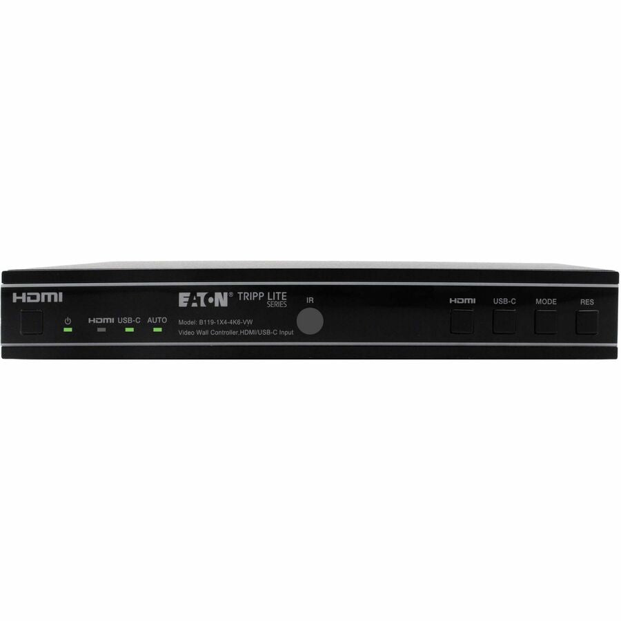 Eaton Tripp Lite Series 1x4 Video Wall Controller - 4K 60 Hz, 1 HDMI/USB-C Input, 4 HDMI Outputs, HDR, 4:4:4