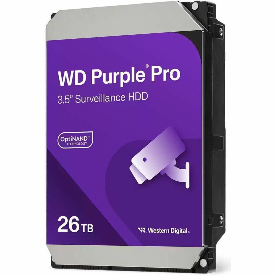 Western WD Purple Pro 26 TB Hard Drive - 3.5" Internal - SATA (SATA/600)