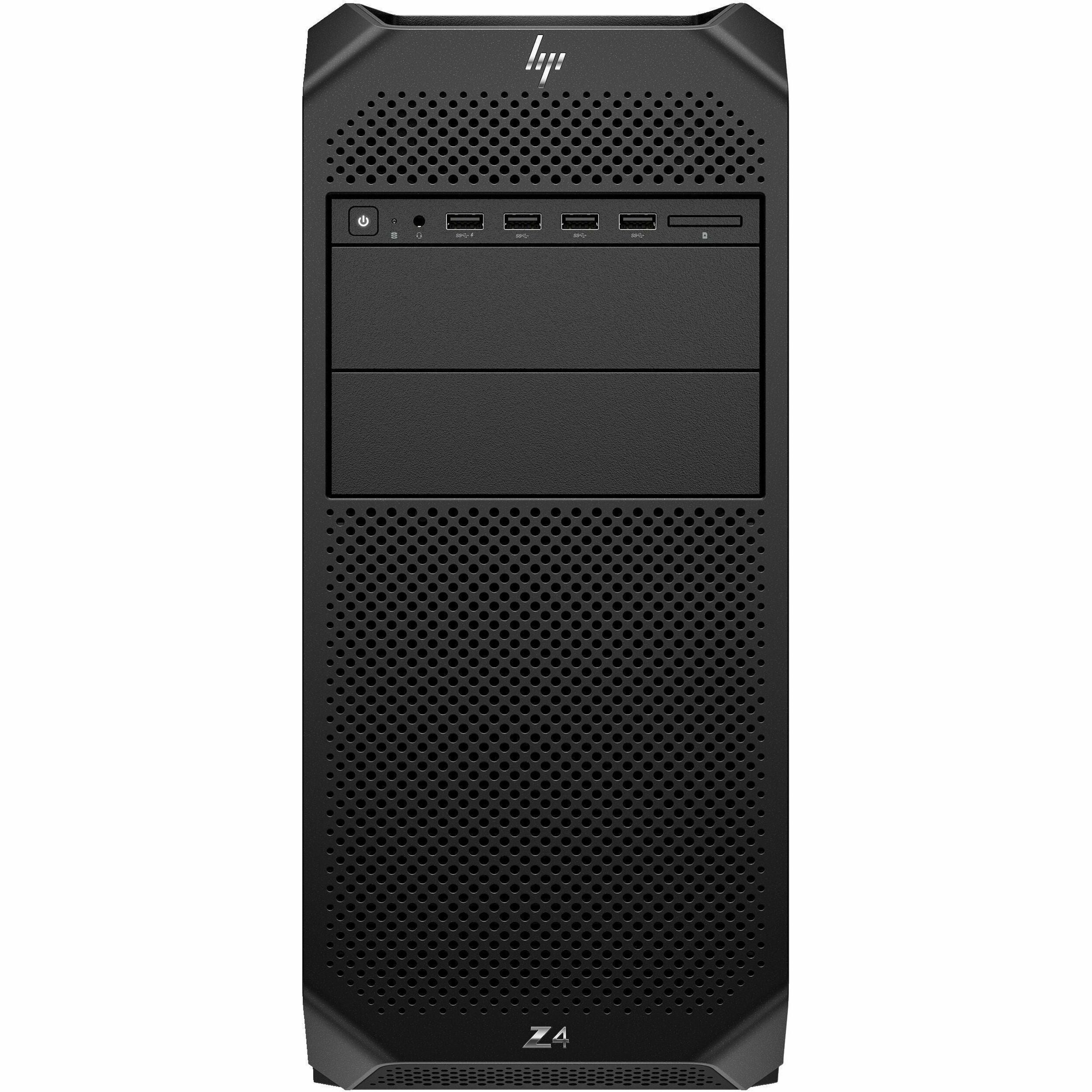 HP Z4 G5 Workstation - 1 x Intel Xeon w5-2455X - 64 GB - 512 GB SSD - Tower - Black