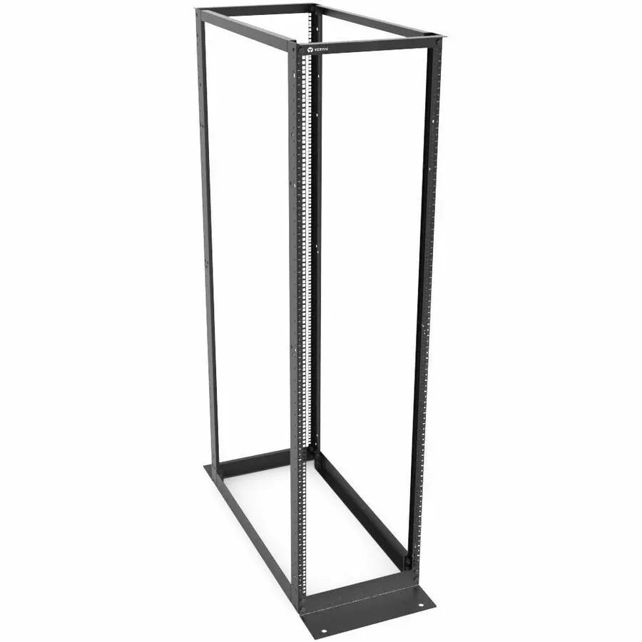 Vertiv VR Rack 45U 4 Post Rack | Vertical Rack Post | 2133.6x508x914.4mm 84x20x36in (HxWxD) | Open Rack | Stable Mounting Platform (VR206)