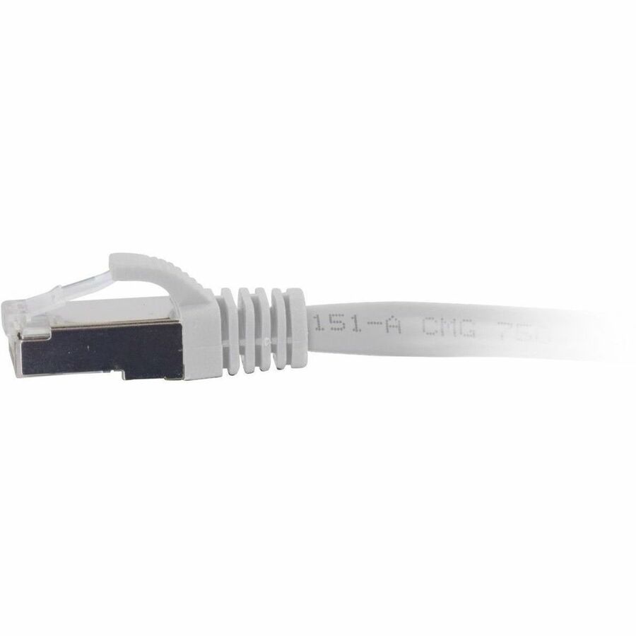 Legrand C2G 15ft (4.6m) Cat6a Snagless Shielded (STP) Ethernet Network Patch Cable - White