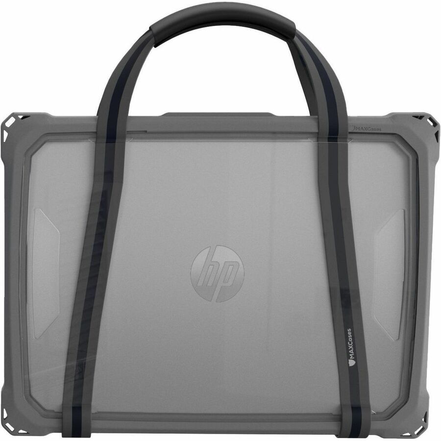 Extreme Shell-FL3 Slide Case for HP Fortis G1i Chromebook 11.6" Clamshell (Intel Processor) (Grey/Slide On Top-PC Bottom)