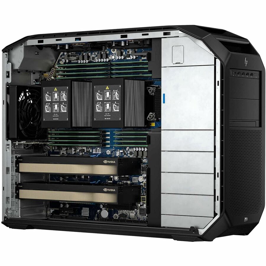 HP Z8 G5 Workstation - Intel Xeon Silver 4514Y - 64 GB - 512 GB SSD - Tower - Black