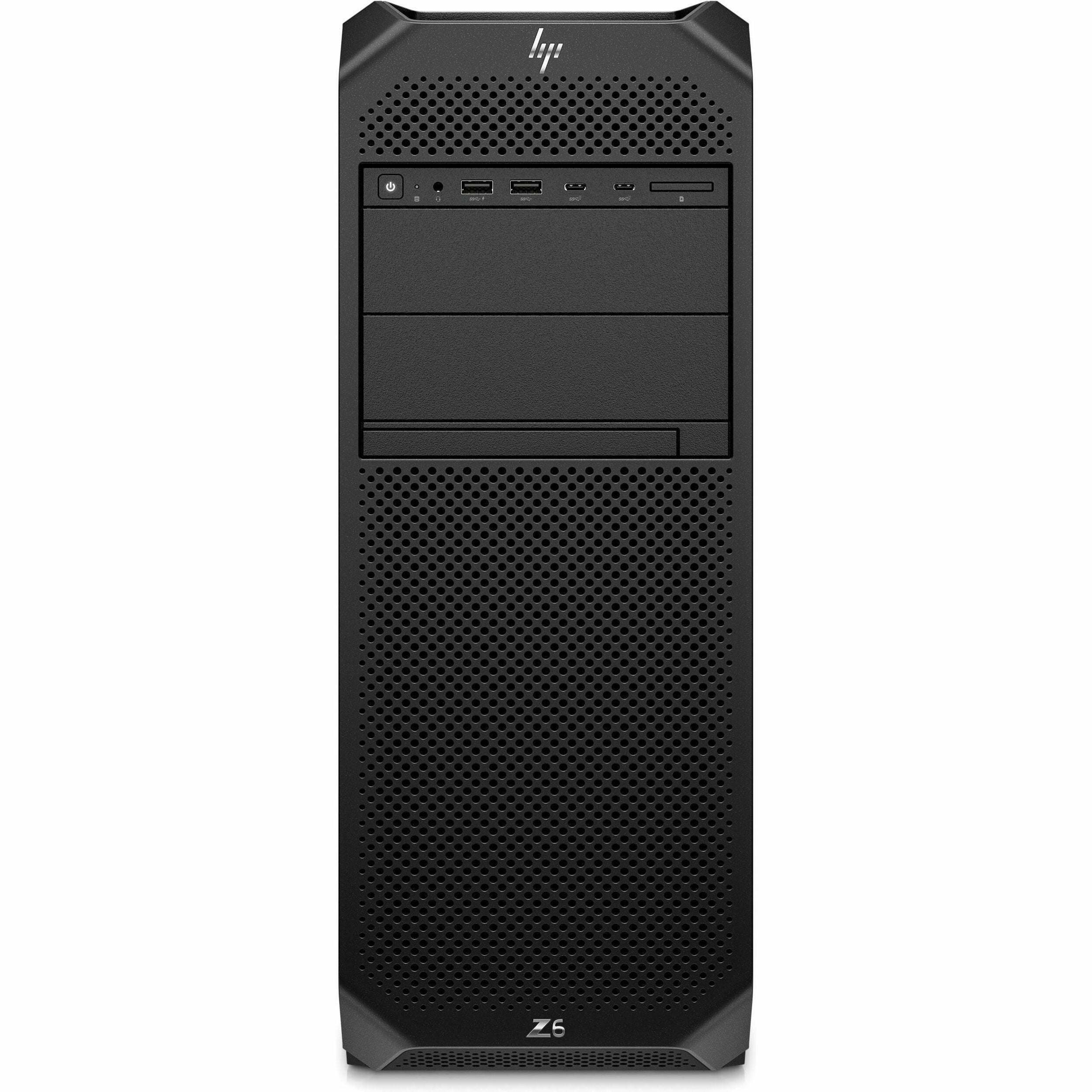 HP Z6 G5 Workstation - 1 x Intel Xeon w5-3525 - 16 GB - 512 GB SSD - Tower - Black
