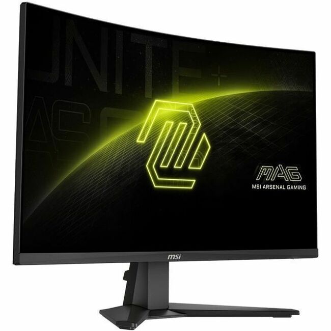 MAG 276CF E20 Curved Gaming Monitor; 27"; Metallic Black; Rapid VA Panel; 1920 x 1080 FHD Resolution; Adaptive Sync; HDR Ready; non-Glare with narrow bezel; 200Hz Refresh Rate; Tilt Adjustable