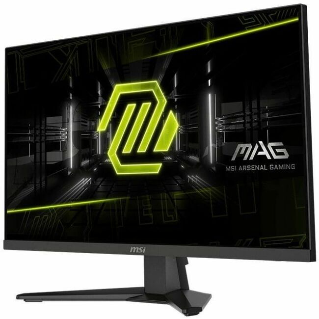 MAG 274QF X24 Flat Gaming Monitor; 27" Screen; Metallic Black, Rapid IPS Panel; 2560 x 1440 QHD Resolution; Adaptive Sync; HDR Ready; non-Glare with narrow bezel; 240Hz Refresh Rate; Tilt Adjustable