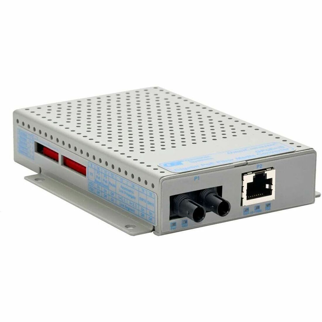 Omnitron Systems OmniConverter GPoEBT/S Transceiver/Media Converter