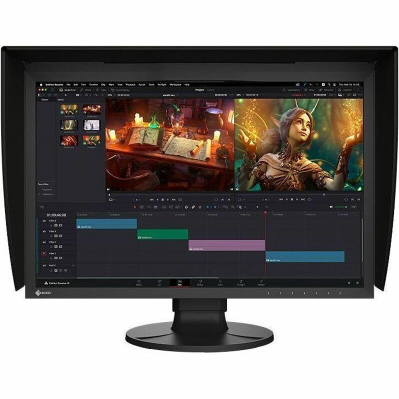 EIZO ColorEdge CG2400S-BK 24" Class WUXGA LED Monitor - 16:10 - Black