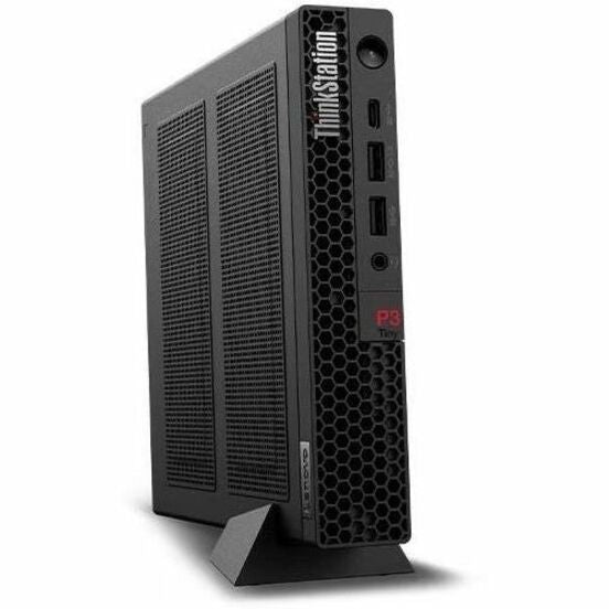 Lenovo ThinkStation P3 Gen 2 30K5001UUS Workstation - 1 x Intel Core Ultra 7 265 - vPro Technology - 16 GB - 512 GB SSD - Tiny - Black
