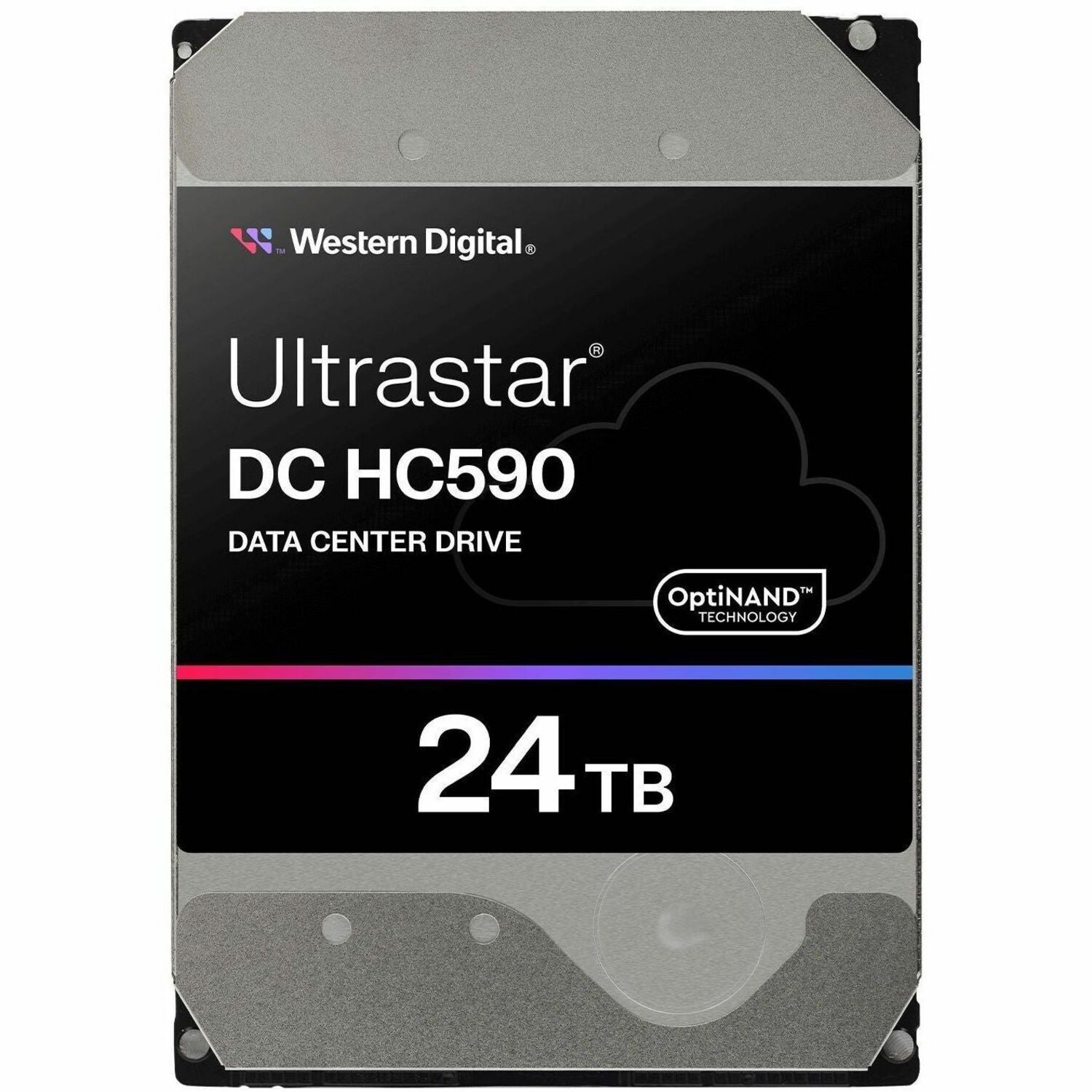 Western Digital Ultrastar DC HC500 0F59373 24 TB Hard Drive - 3.5" Internal - SAS (12Gb/s SAS) - Conventional Magnetic Recording (CMR) Method