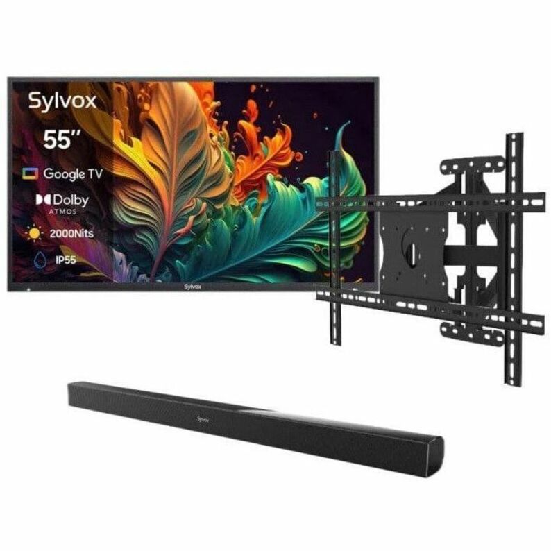 SYLVOX Full Sun OQ55A2KHGF 55" Smart LED-LCD TV 2024 - 4K UHDTV - High Dynamic Range (HDR)