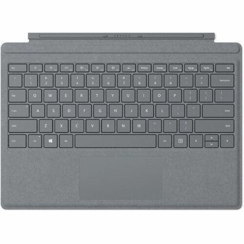 Microsoft Signature Type Cover Keyboard/Cover Case Microsoft Surface Pro 3, Surface Pro 4, Surface Pro (5th Gen) Tablet - Gray