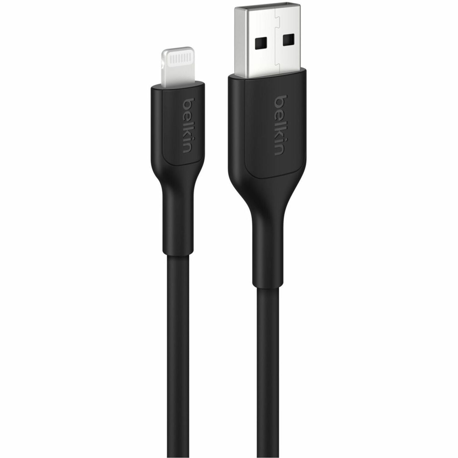Belkin USB-A Cable with Lightning Connector, 6.6ft/2m, Black