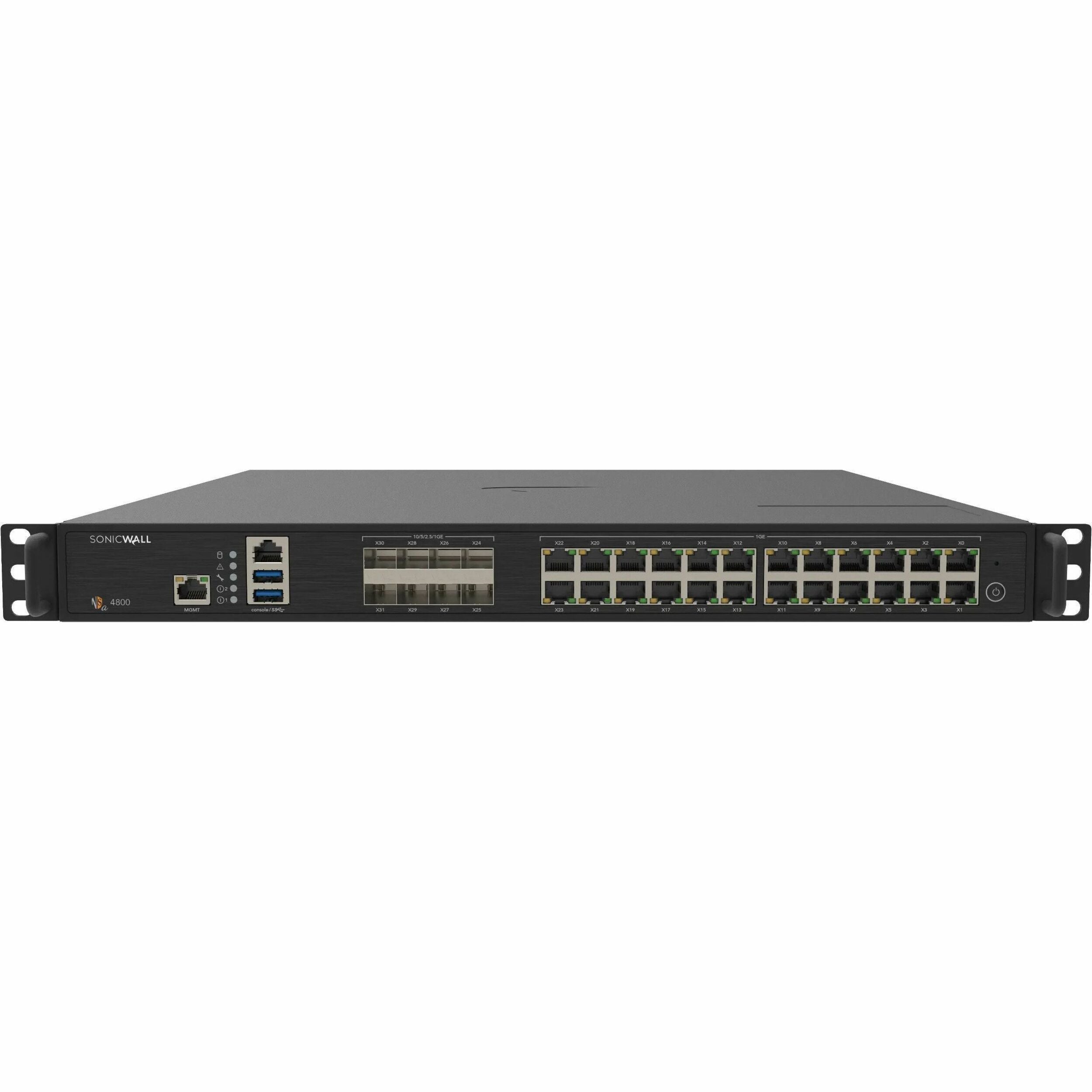 SonicWALL (3 & Free Offer) SONICWALL NSA 4800 SECURE UPGRADE PLUS - ADVANCED EDITION 3YR (INCLUDES 1YR CSE), 03-SSC-7038, Ethernet, lte, Wired
