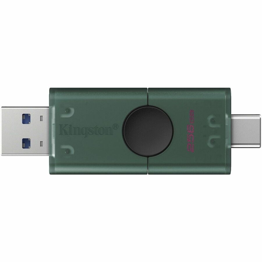 Kingston DataTraveler Duo 256GB (USB 3.2 (Gen 1) Type A + USB 3.2 (Gen 1) Type C) On-The-Go Flash Drive