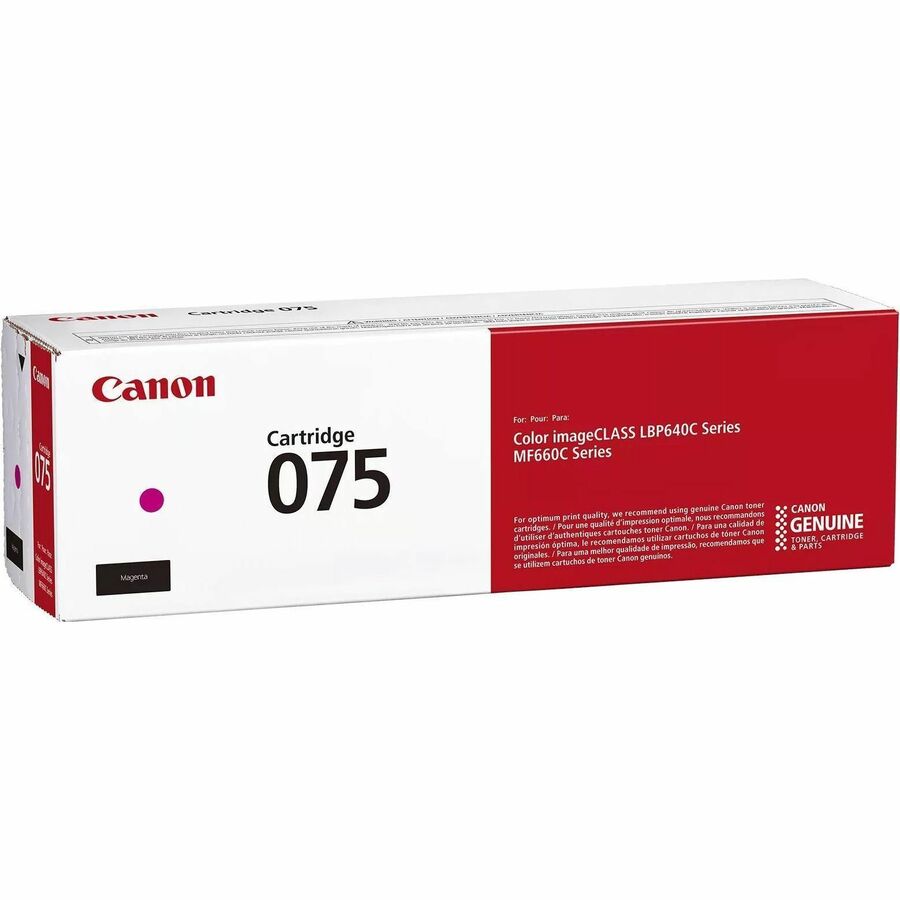 Canon 075 Original Laser Toner Cartridge - Magenta Pack