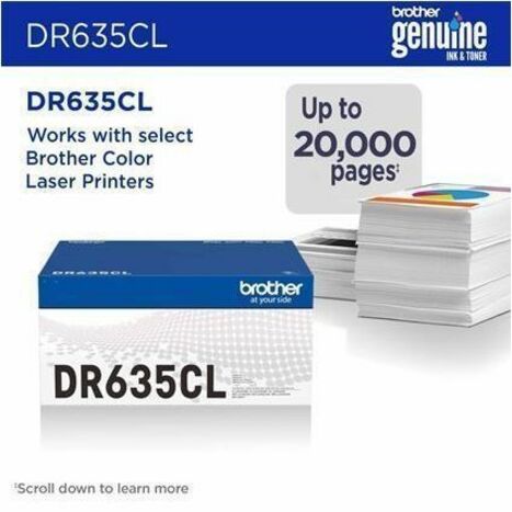 Brother Genuine DR635CL Drum Unit
