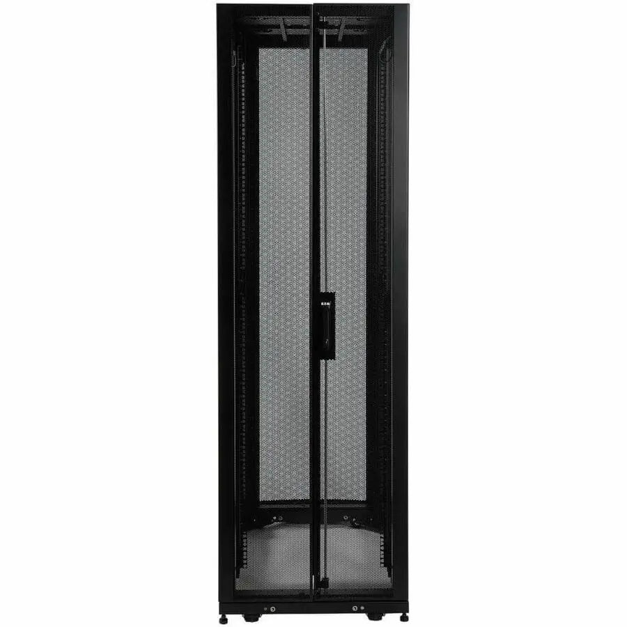 Eaton Tripp Lite Series 42U SmartRack Expandable Standard-Depth Server Rack Enclosure Cabinet - side panels not included