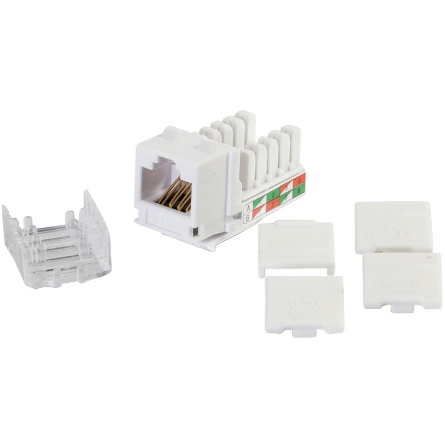 Legrand C2G Cat6 RJ45 UTP Keystone Jack - White