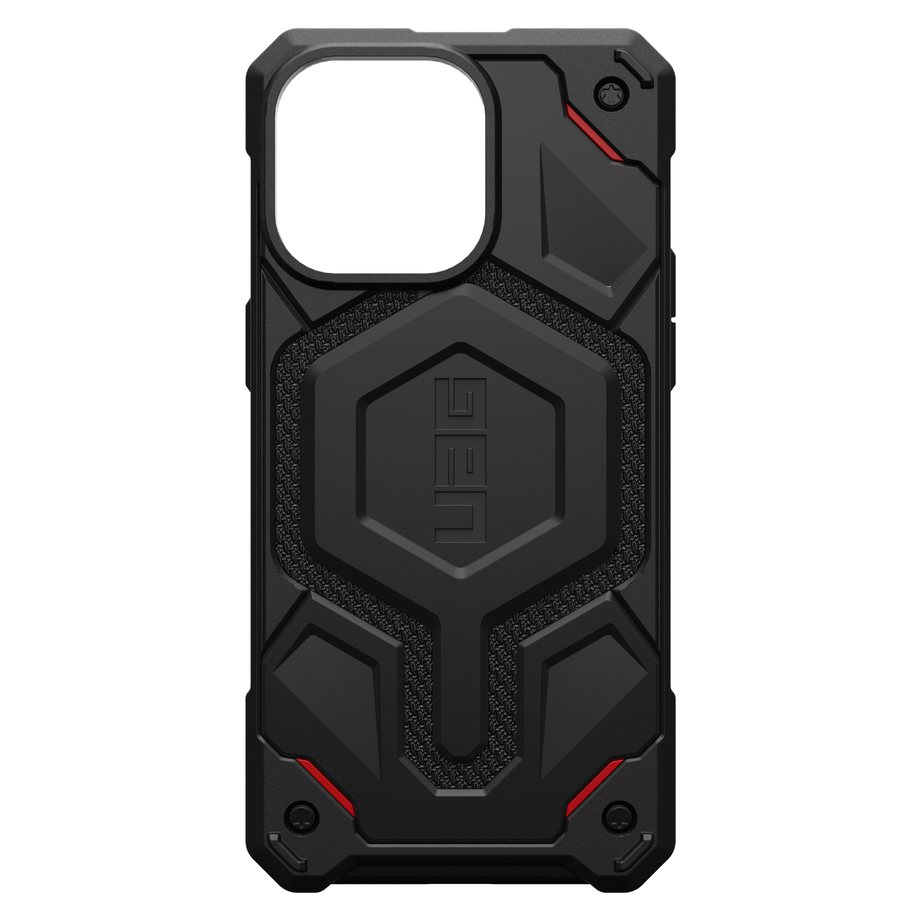 Urban Armor Gear Uag - Monarch Pro Magsafe Case For Apple Iphone 15 Pro Max - Kevlar Black
