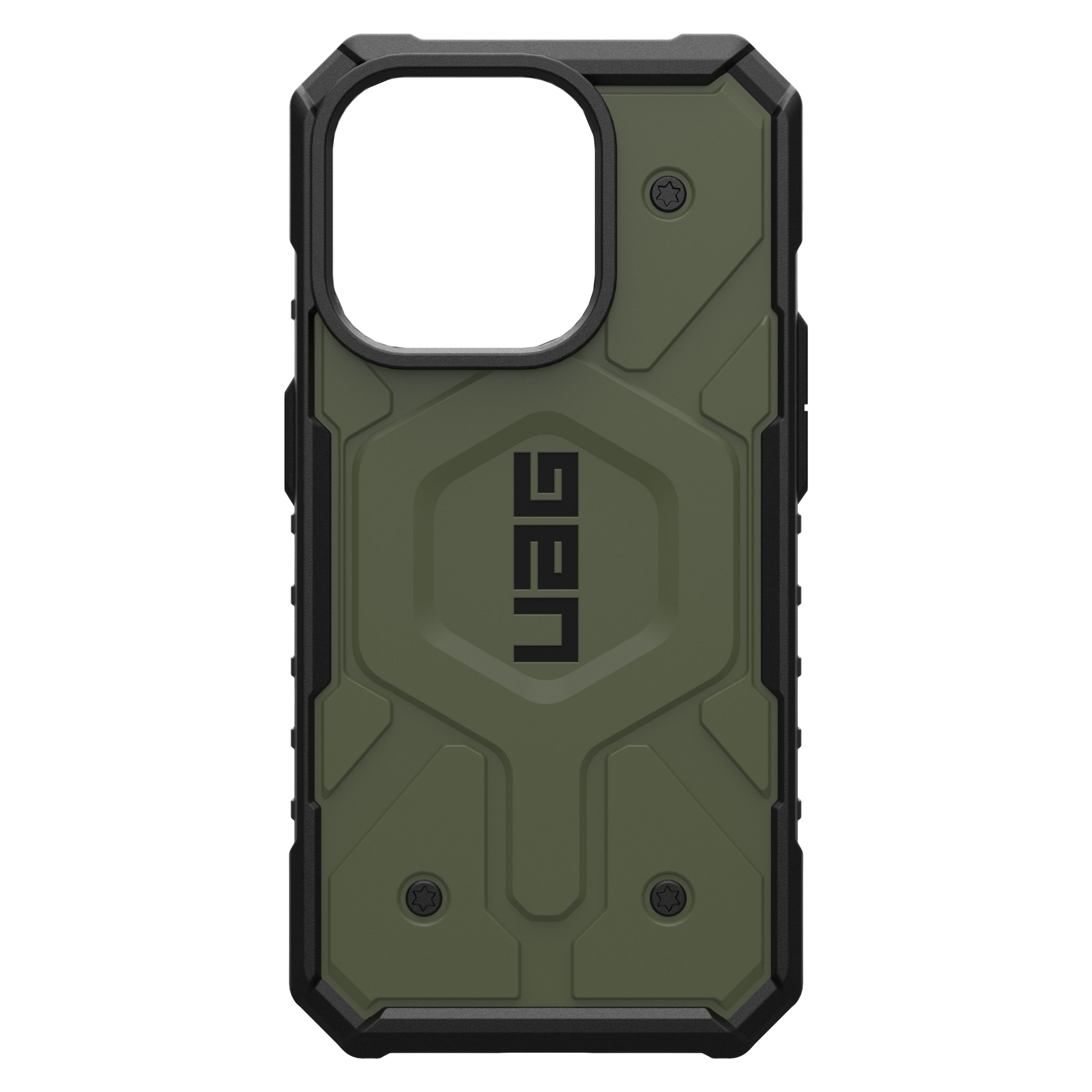 Urban Armor Gear Uag - Pathfinder Magsafe Case For Apple Iphone 15 Pro - Olive Drab
