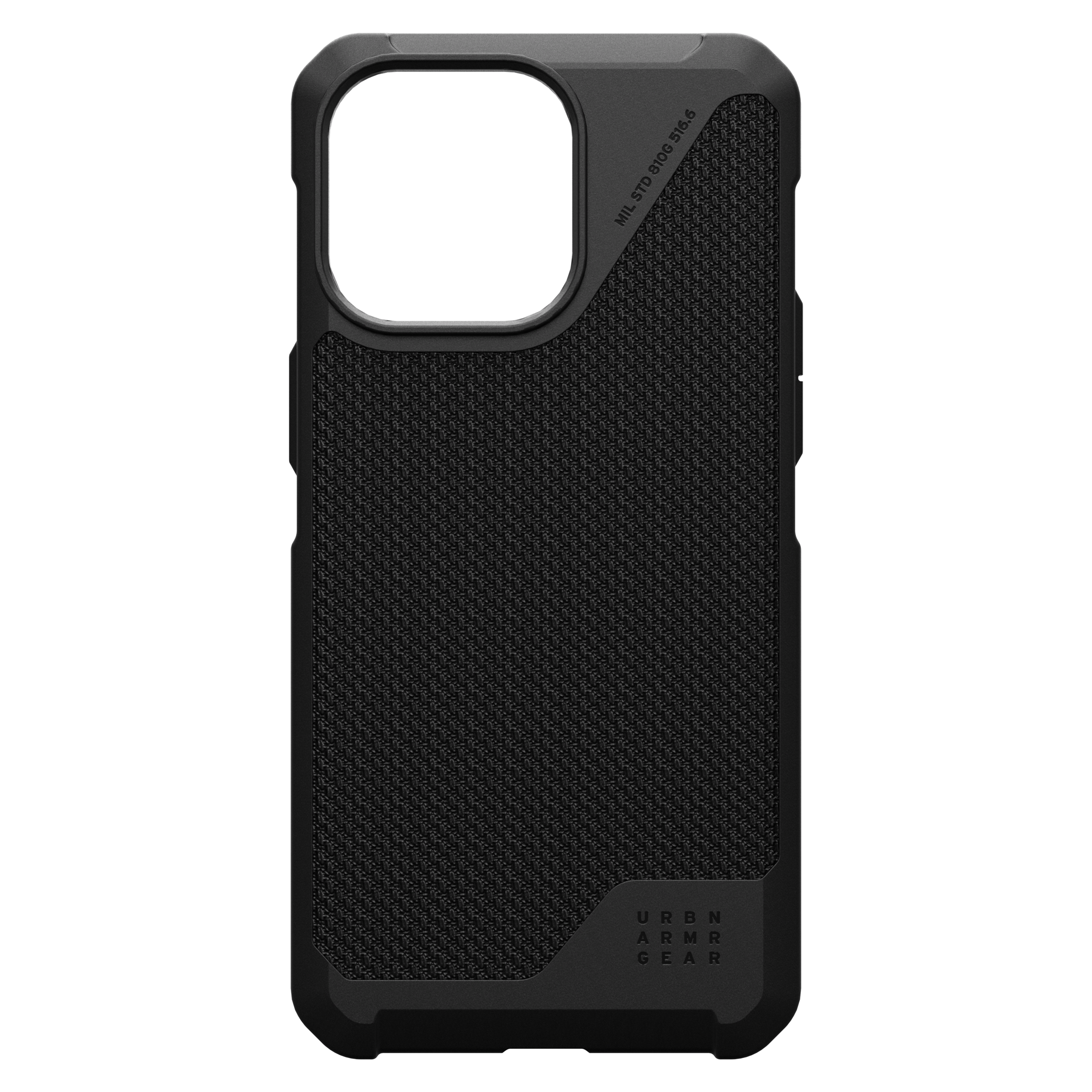 Urban Armor Gear Uag - Metropolis Lt Magsafe Case For Apple Iphone 15 Pro Max - Kevlar Black