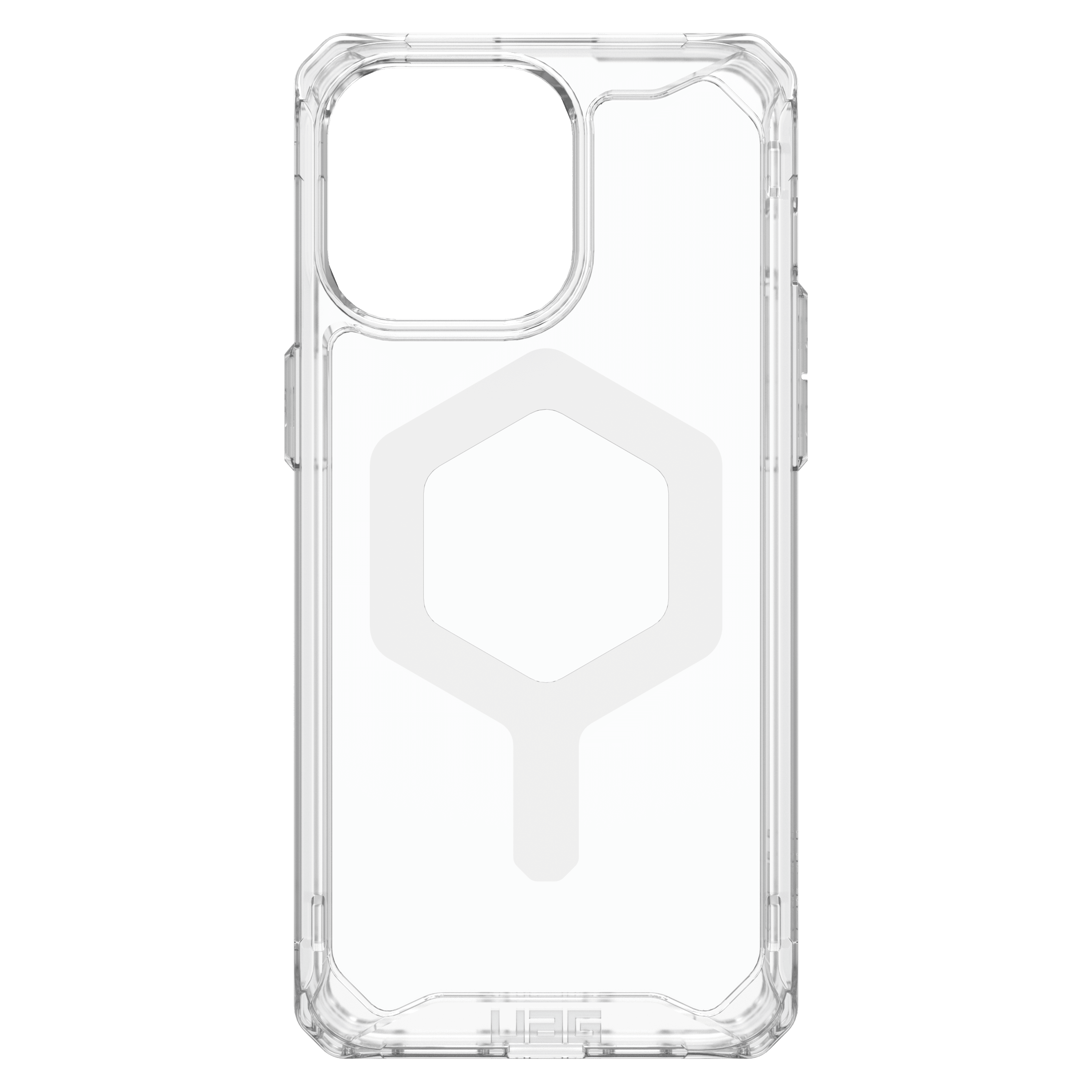 Urban Armor Gear Uag - Plyo Magsafe Case For Apple Iphone 15 Pro Max - Ice And White